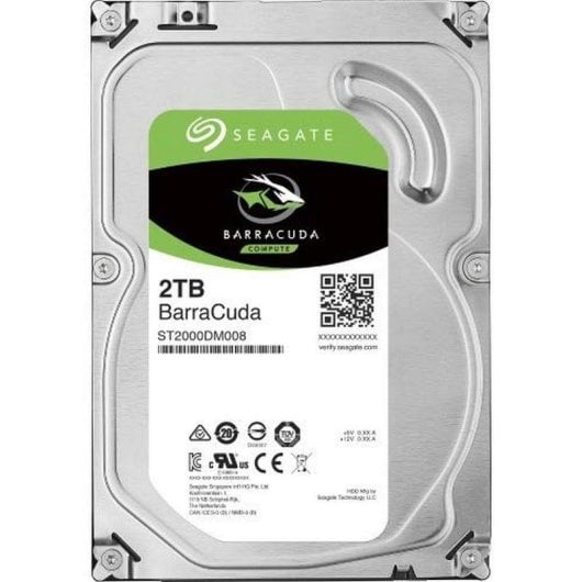 DISCO DURO 2TB CON CAJA SEAGEATE