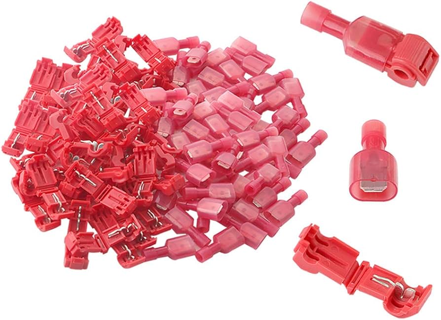 CONECTOR T-TAP ROJO BOLSA 100 UND