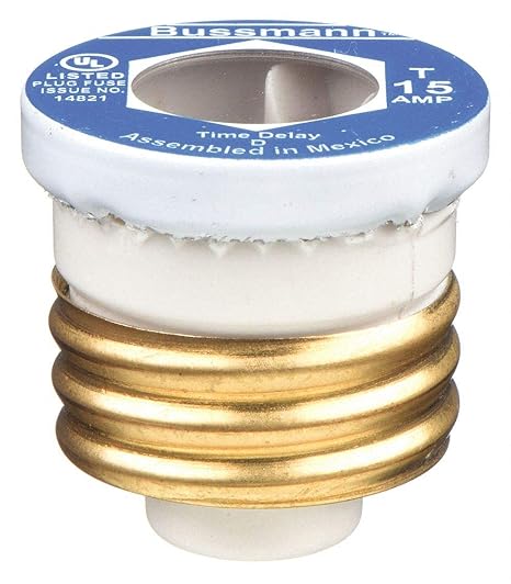 FUSIBLE TIPO ENCHUFE 15AMP TRIFA  (E)