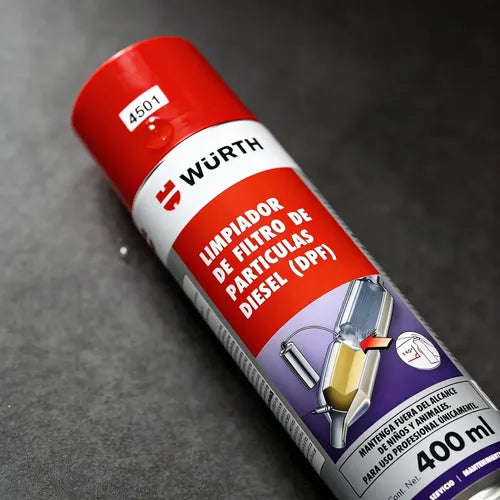 LIMPIADOR FILTRO PARTICULA DIESEL 400ML WURHT