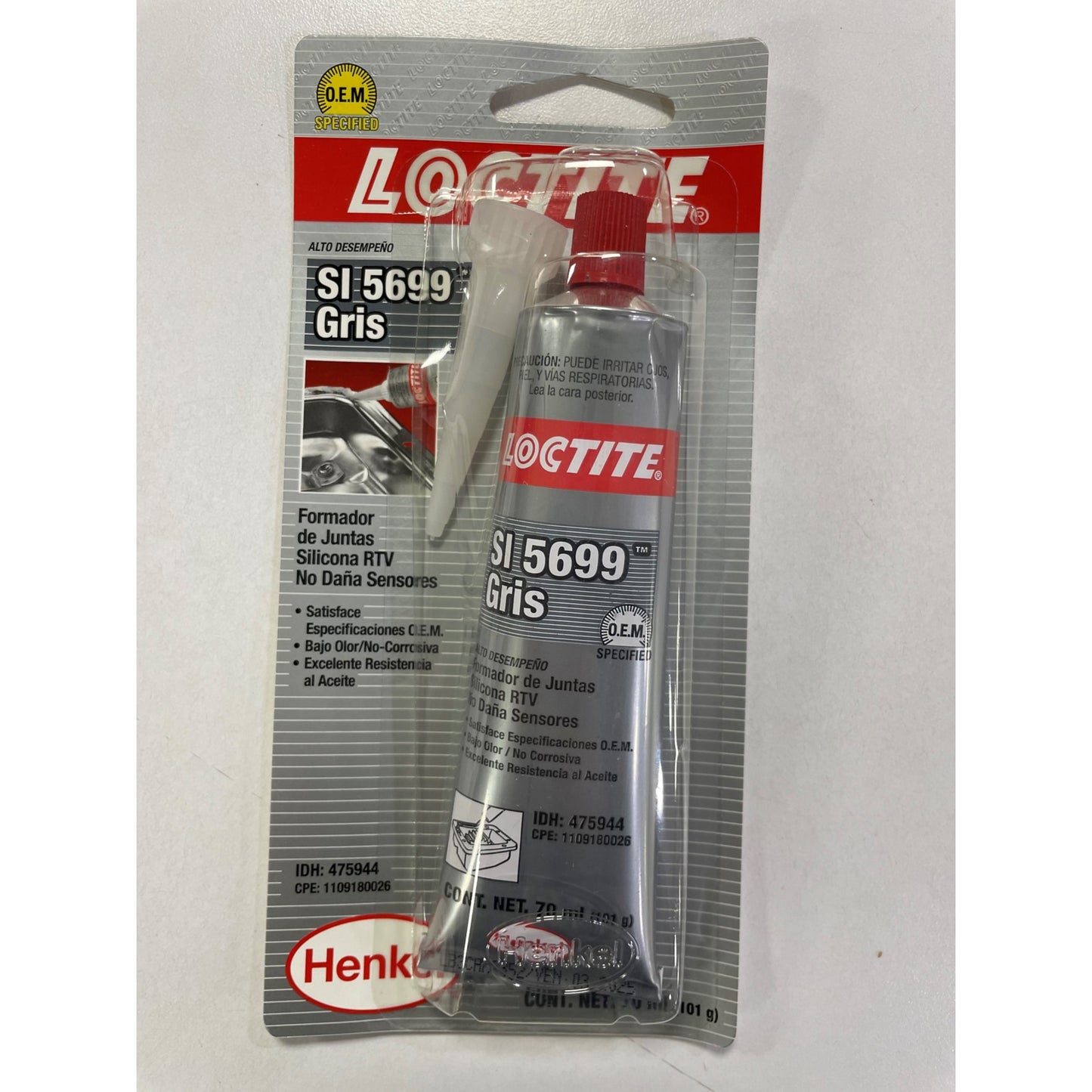 SILICONA GRIS 5699 RTV 70ML LOCTITE (B)