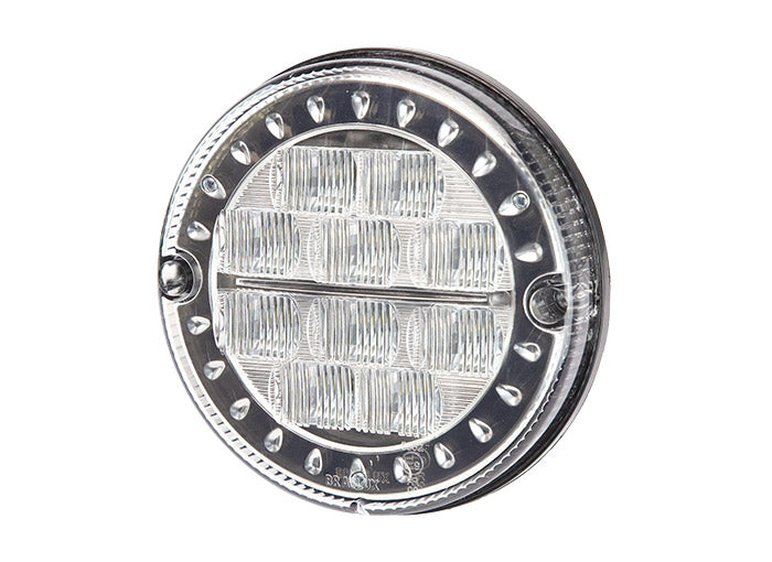 FOCO LED TRASERO 125MM RETROCESO TRANSPARENTE BRASLUX
