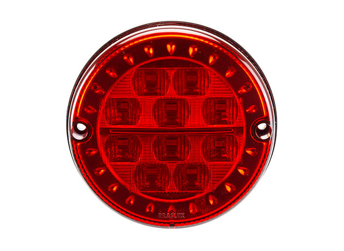 FOCO LED POSICION/FRENO 125MM LUZ ROJA BRASLUX